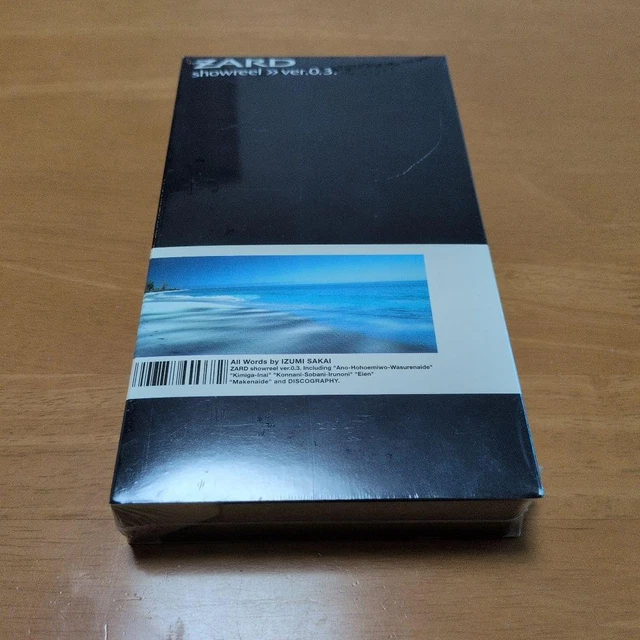 ZARD SHOWREEL VER 0.3 VHS Music Tape Collectible Used Video EUR 74