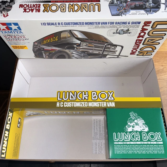 thumbnail image 2 of Tamiya Lunch Box Black Edition Kit Ready To Go Bundle 58546 | Howes Models 2 of 14