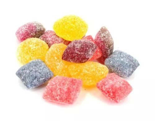 Sour Acid Rock Candy Hard Boiled Lollies Bulk Bag 1KG e