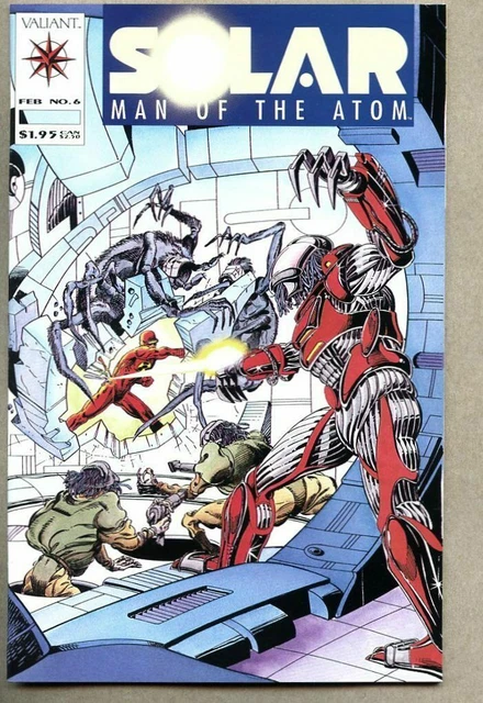 Solar Man Of The Atom #6-1992 nm- Valiant Barry Windsor-Smith