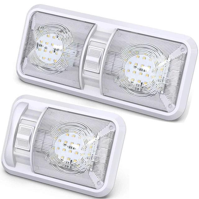 SKUNTUGUANG 12V LED Vorzeltlicht Für Wohnmobil – 9 Zoll, IP67 Wasserdicht, 6000K, Einfach Montierbar