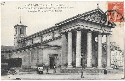CPA/DEP 78/ SAINT GERMAIN EN LAYE  EGLISE 