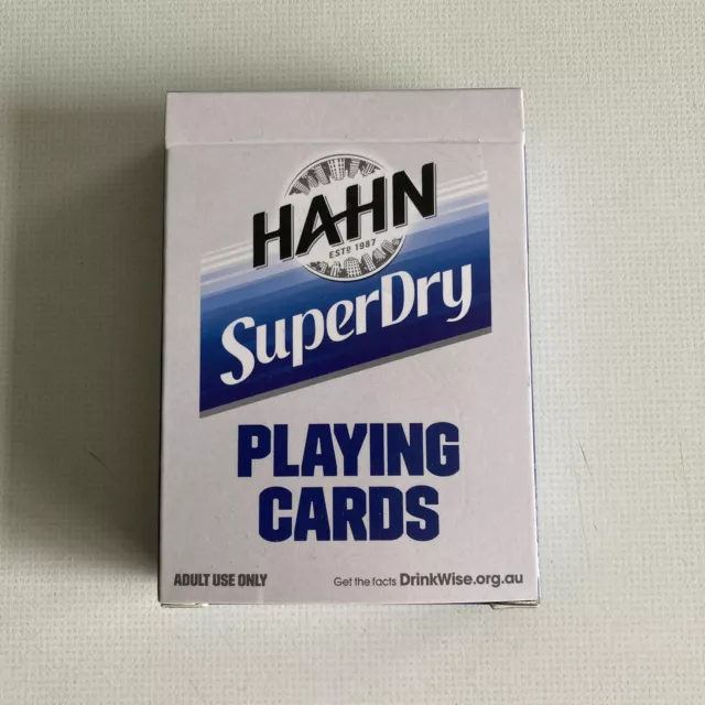 Hahn Beer Super Dry Playing Cards - Beer Cards Full Set - Brewery Breweriana