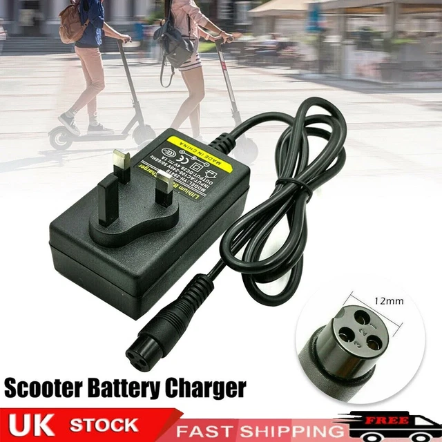BATTERY CHARGER 24V For Electric Razor Scooter E100/150/125 Trikke E2 X