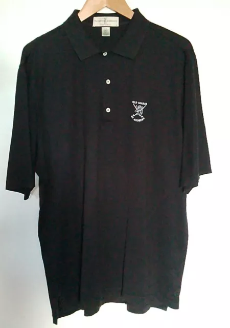 St Andrews Old Course Golf Club Polo Shirt Size Large Loose Fit