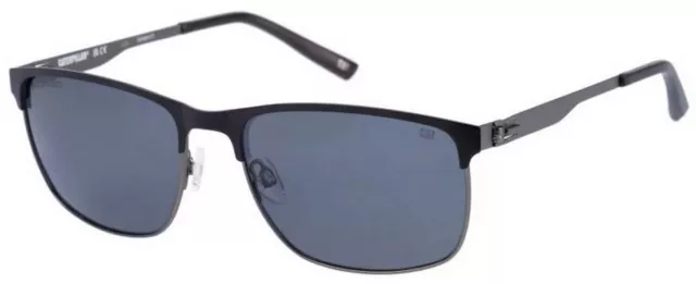 CAT Pour des hommes Acier inoxydable Des lunettes de soleil - Noir