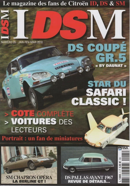 1/43 CITROËN DS 21 PROTO RALLYE MAROC 1969 – Résine à Coller/peindre, NOREV