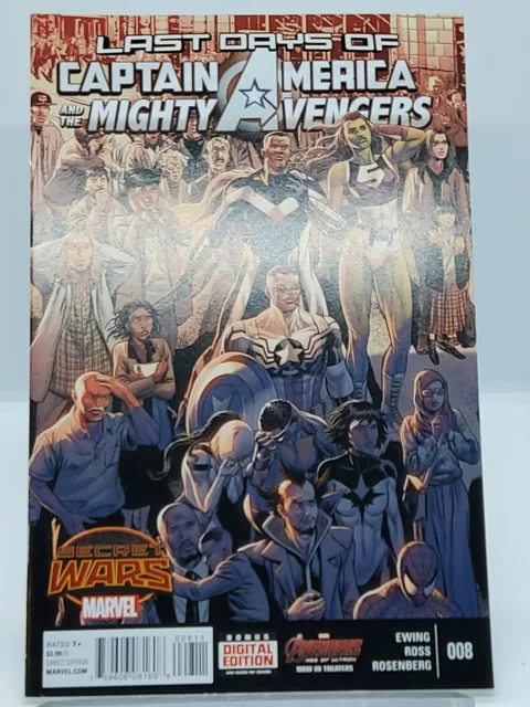 Captain America & the Mighty Avengers #8 VF/NM Marvel 2015