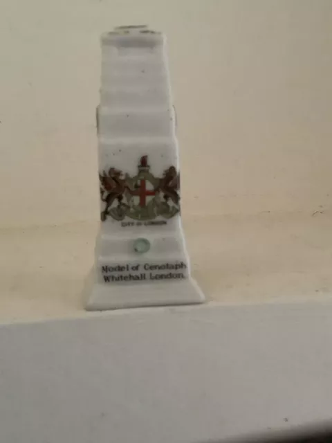 Arcadian Crested China City Of London Model Of Cenotaph