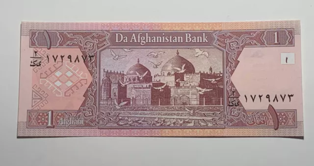 Afghanistan - Nd (2002) - 1 Afghani - Banknote Uncirculated