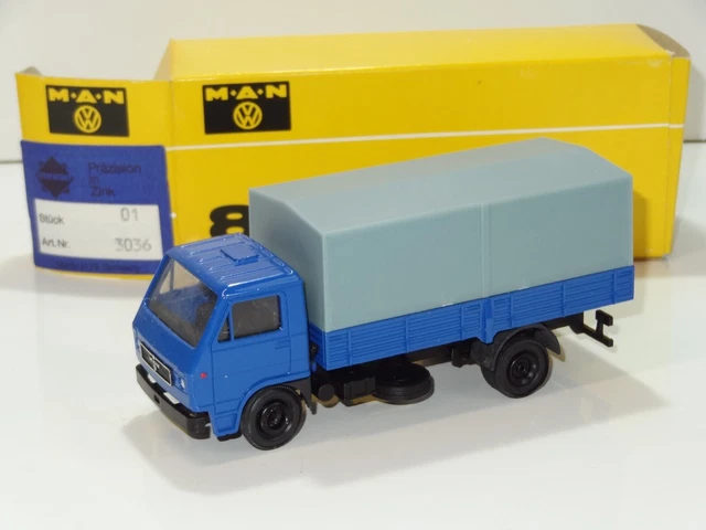Miniature Conrad 1/50 - Camion VW MAN 8.90 F Koffer - Occasion