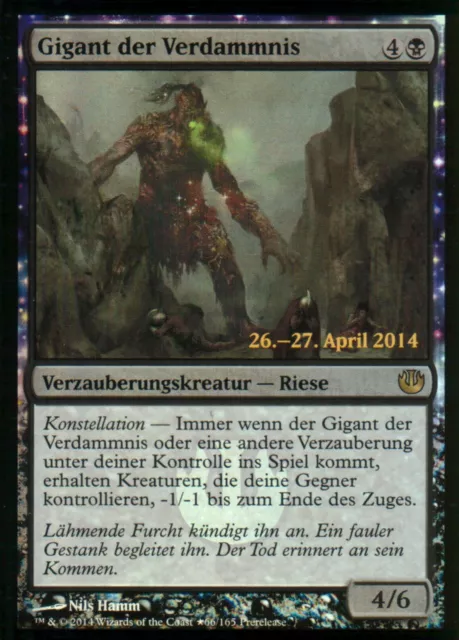 Gigant der Verdammnis FOIL / Doomwake Giant | NM | Prerelease Promos | GER |MTG