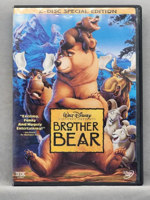 Brother Bear (Two-Disc Special Edition) - DVD -VERY GOOD-FRE SHIPPING