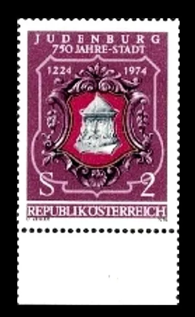 A-8 * AUSTRIA 1974 * 750th Anniv. Of Judenburg * Stamp * MNH