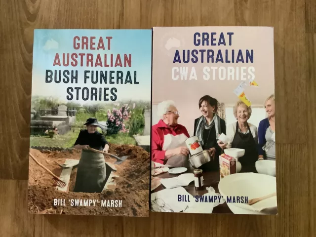 Great Australian CWA Stories by Bill Marsh (Paperback, 2013) + Bush Funeral Stor