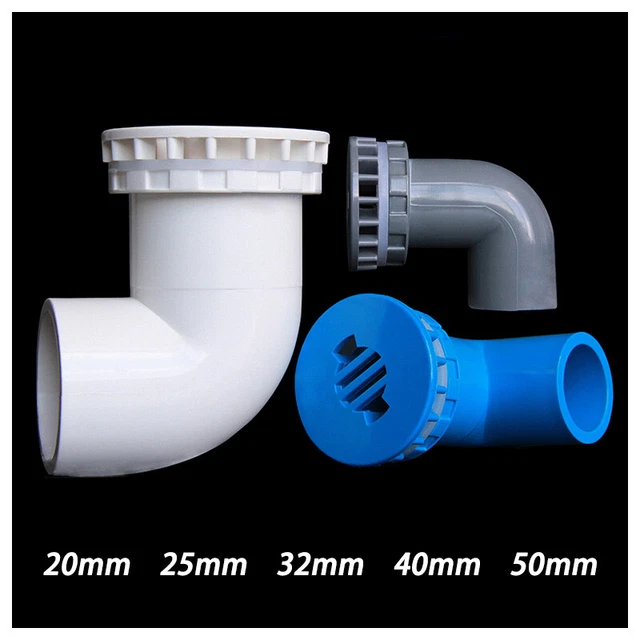 Blaue PVC Rohr Verbindung 20mm - Für Aquarium, Garten & Bewässerung