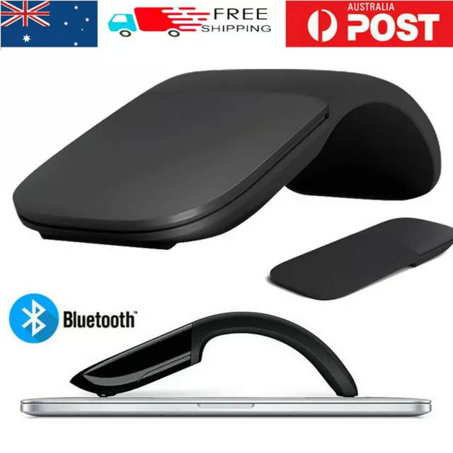 PC Bluetooth Silent Folding Wireless Mouse For Microsoft Surface Arc Touch Mice