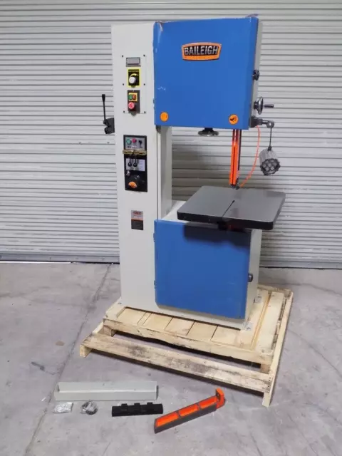 Baileigh Variable Speed Vertical Bandsaw 90 - 1400 FPM 120v 1230389 Parts/Repair