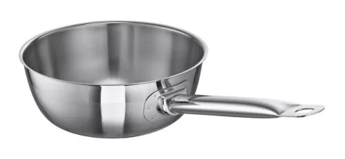 Schulte-Ufer Sauteuse Stieltopf Profi-Line 20 cm 1,50 l Edelstahl Induktion