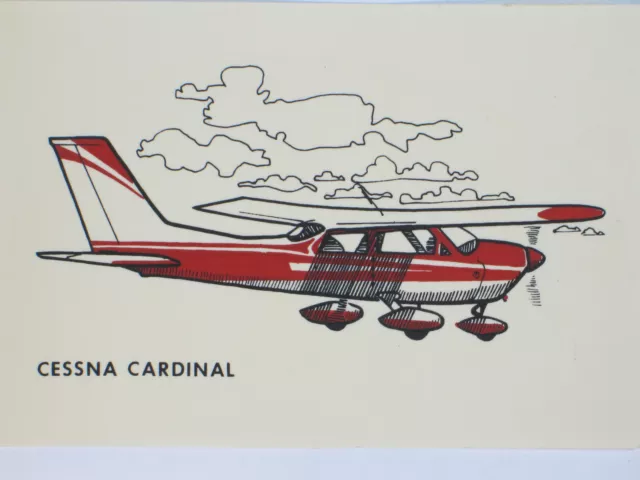 Lot of 8 Cessna 177 Cardinal Aircraft Water Slide Decals