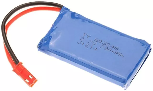 1 pièce rechargeable Lipo Batterie 3.7V 730mAh pour Wltoys V636 V686 V686G V686K