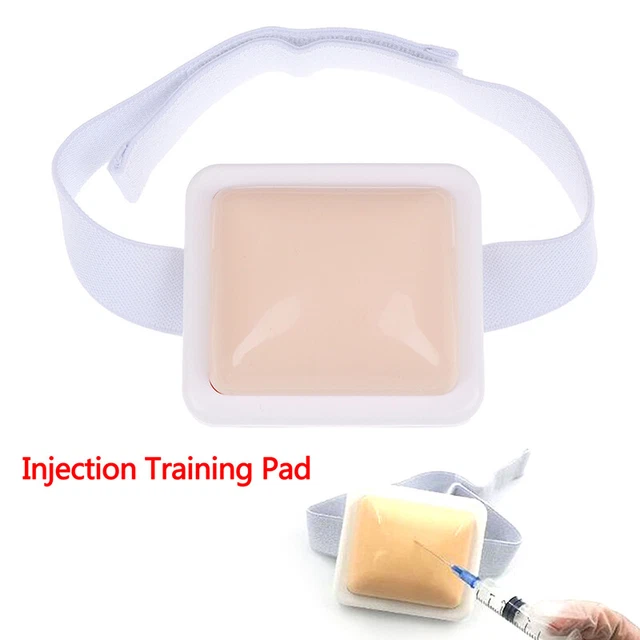 1Pcs Injection Pad-Plastic Intramuscular Injection Training Pad Nurse M.zy