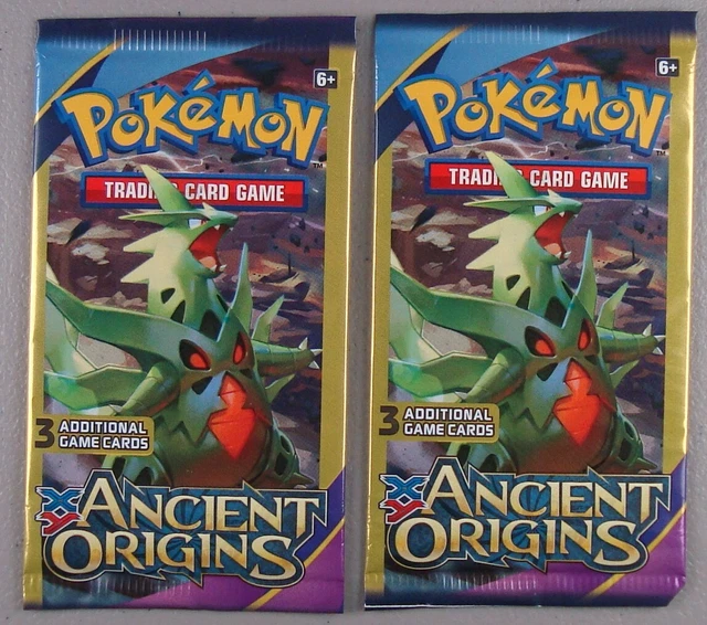 Packung Mit (2) Pokemon XY Alte Origins 3 Karte Booster Packungen - Brandneu Ovp