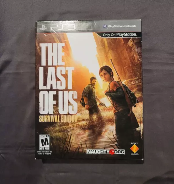 The Last of Us PS3 PlayStation 3 - Complete CIB HBO Zombies VG