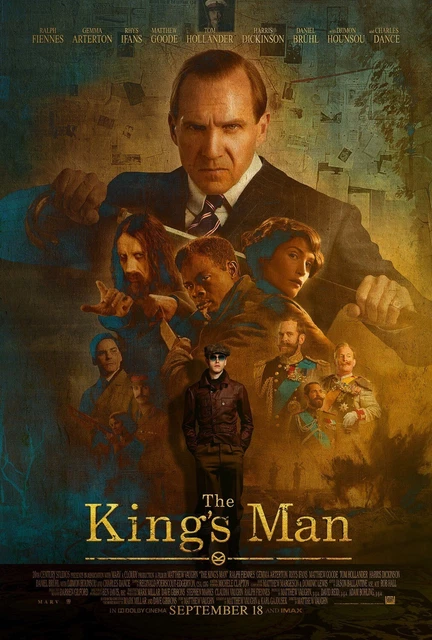 The King's Man "B" 27x40 Original D/S Movie POSTER