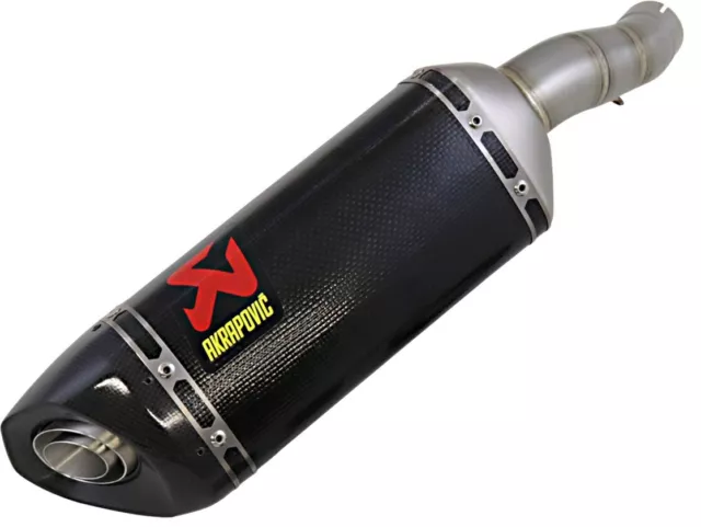 Yamaha MT-03 ABS 2016-2022 Akrapovic Carbon Fiber Slip-On Line Muffler