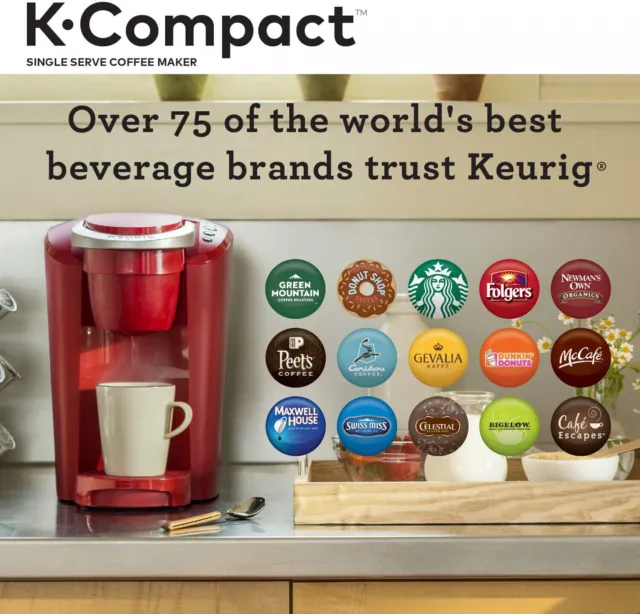 Keurig K-Compact Single Serve K-Cup Pod Coffee Maker