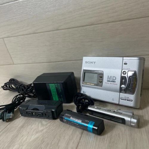 Sony MZ-R91 MiniDisc Walkman Rose Enregistreur Portable - Testé Et Fonctionne - Japonais Rare