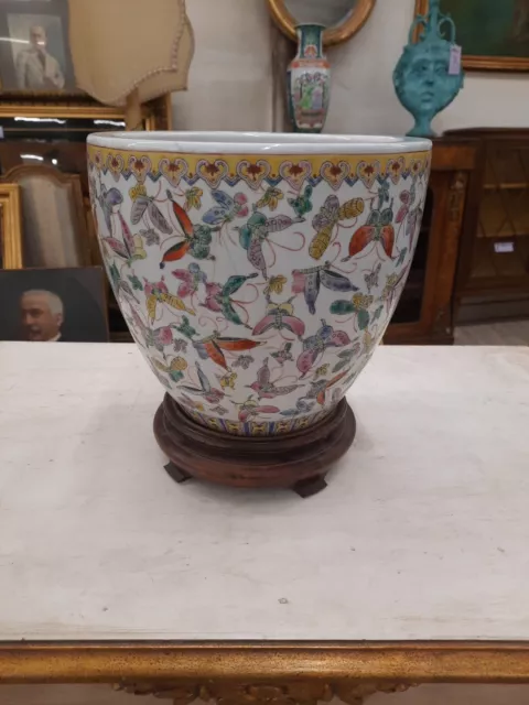 Vaso Cinese Del XX Secolo , Vaso Porcellana Arte Orientale