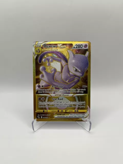 *IN HAND** MEWTWO POKEMON GO TCG FULL ART PROMO ETB SWSH229 SEALED