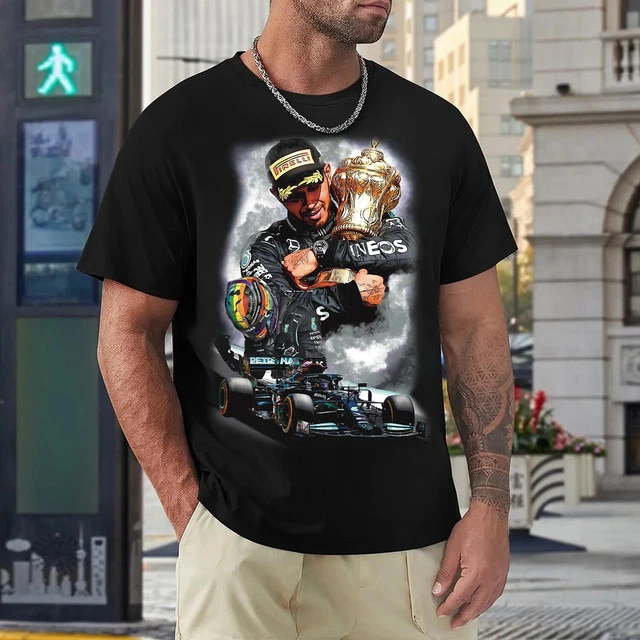 TSHIRT LEWIS HAMILTON Scuderia Ferrari Tifosi 2025 Formel 1 F1 Saison