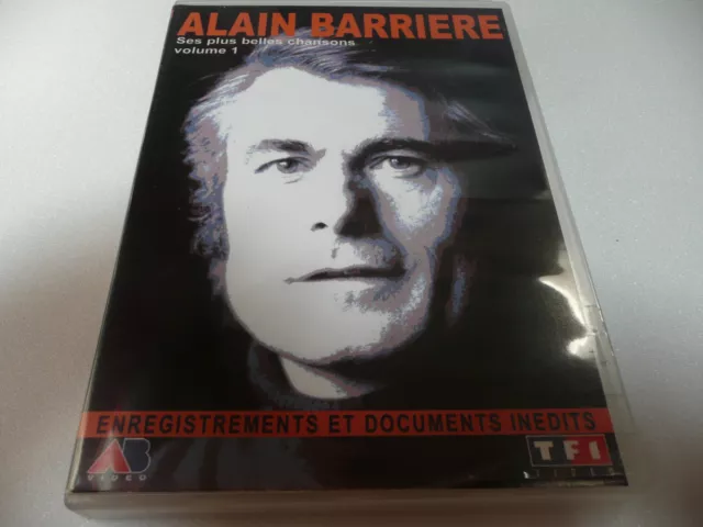 Dvd Alain Barriere Ses Plus Belles Chansons  Volume 1    / Dvd