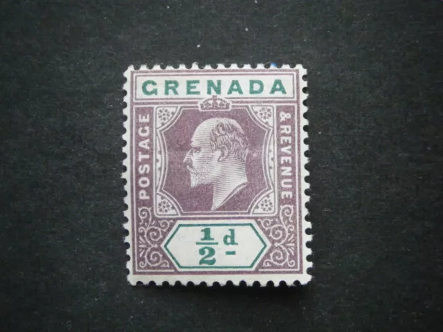 Grenada KEVII 1902 ½d dull purple & green SG57 MM