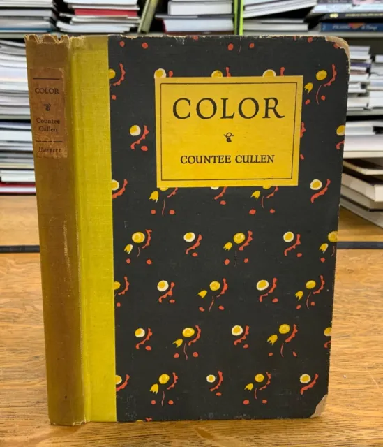 1926 Color - INSCRIBED by Countee Cullen - First Edition, Harlem Renaissance