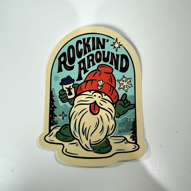 DUTCH BROS STICKER November 2023 Rockin Around! 2.99 PicClick