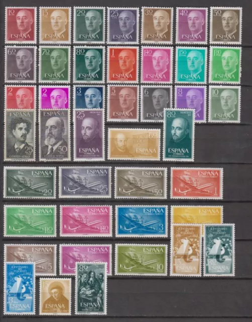 Spain Año 1955 Mnh Nuevo Sin Fijasellos España - Edifil (1143/84) Completo