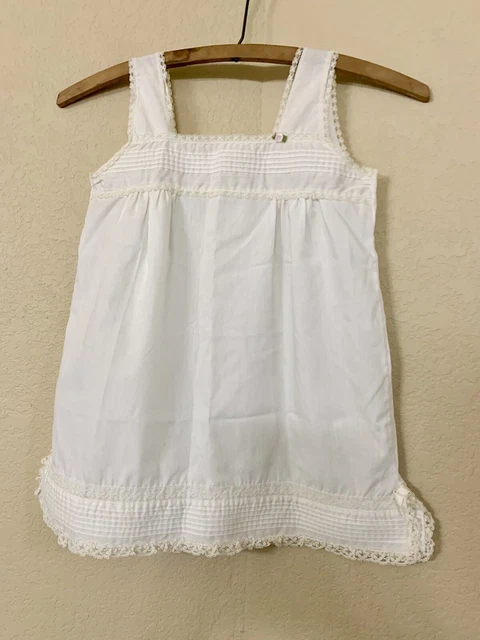 Vintage Childs Slip With Lace Size 6