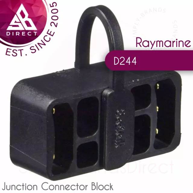 Raymarine 3-Way Seatalk Raccord Bloc Connecteur │ Pour Bateau Marine │ D244 │