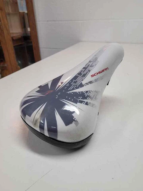 schwinn bmx seat white&gray / sn2465 R3