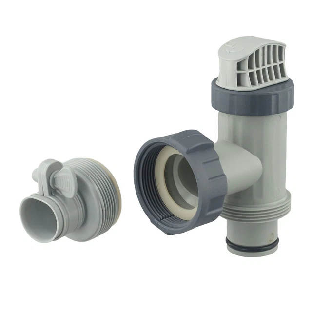 Vanne De Contrôle Pour Piscine Intex - Valve à Piston - Pour Tuyaux 32 à 38 Mm - Anti-fuite
