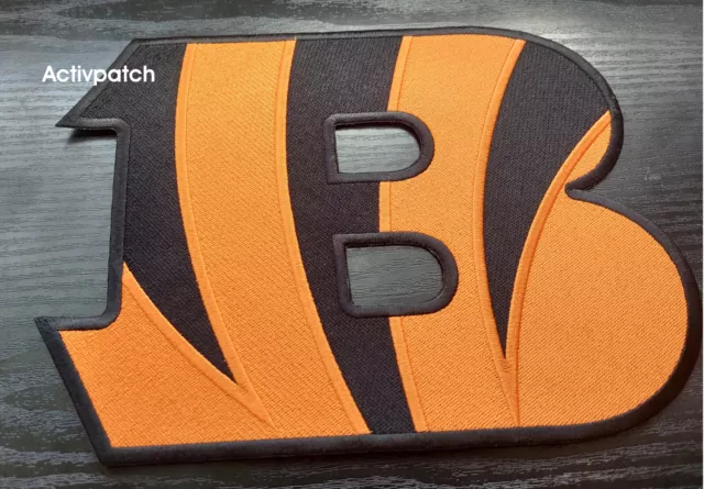 CINCINNATI BENGALS B NFL FOOTBALL HUGE SUPERBOWL LOGO PATCH JERSEY Aufnäher