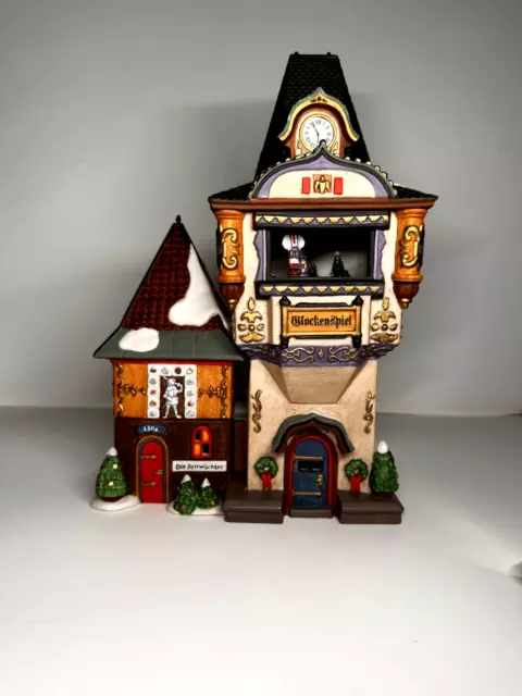 Department 56 ALPINE VILLAGE #56210 Glockenspiel Christmas Collectable