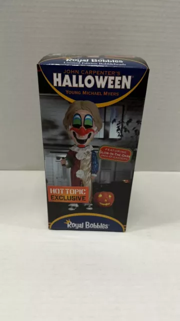Royal Bobbles Halloween Young Michael Myers Clown Suit Horror Figure Bobble head