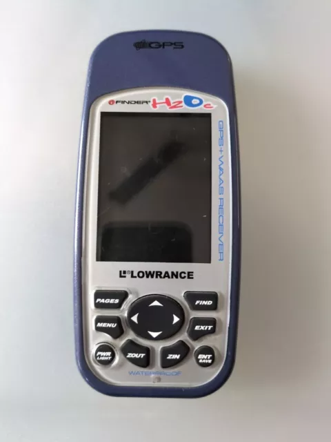 LOWRANCE IFINDER H2O Handheld GPS WAAS Receiver Works Perfectly Ice Fishing 54.99 PicClick