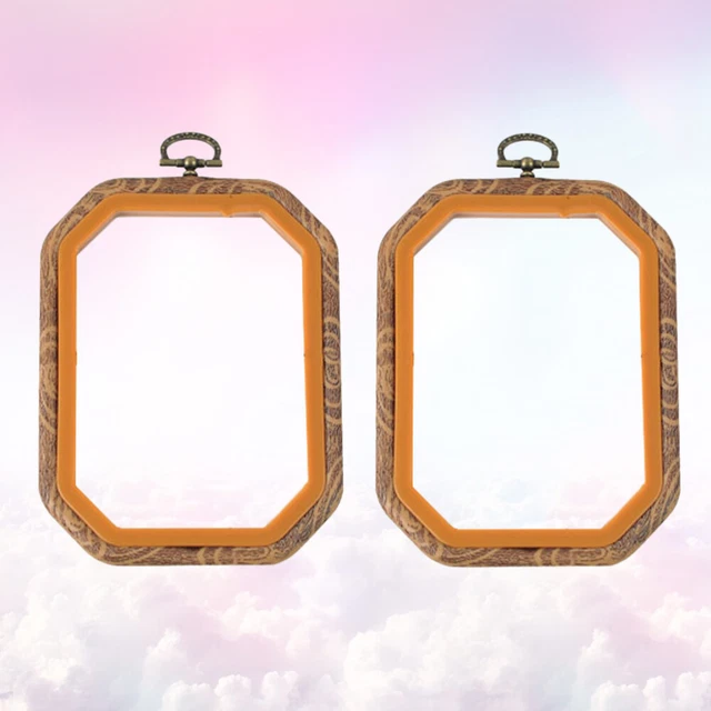 2pcs Nähen Ringe Hoops DIY Stickerei Kreis Stickerei Hoops Stickerei Kreis 6