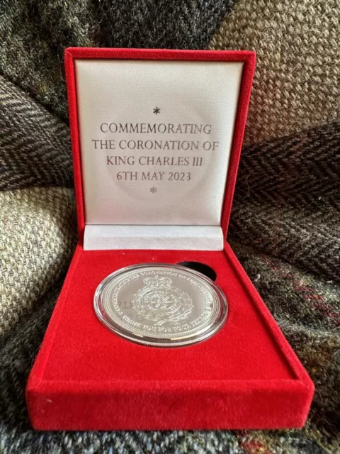 King Charles Coronation Platinium Coin Ambulance Service Award